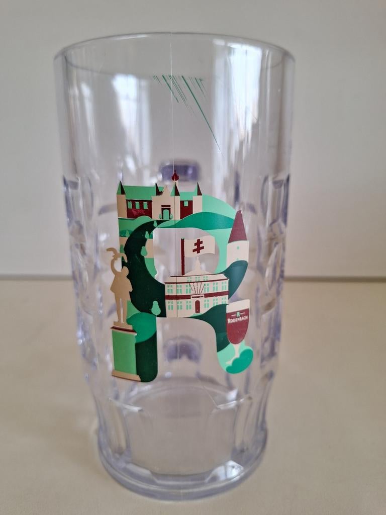 0,5 liter bier pot brouwerij Rodenbach Roeselare, Verzamelen, Biermerken, Ophalen of Verzenden