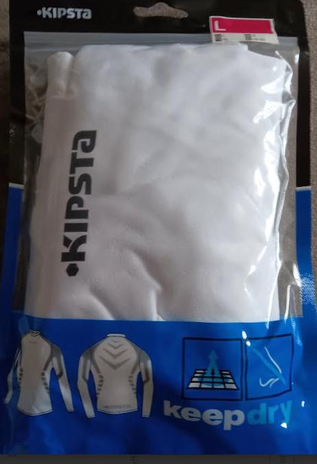 T-shirt L blanc longues manches sport Decathlon NEUF, Vêtements | Femmes, Vêtements de sport, Enlèvement ou Envoi, Autres types