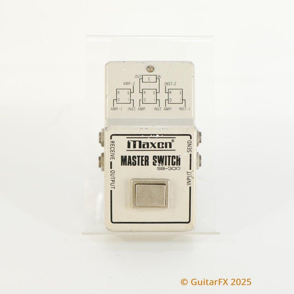 Maxon SB-300 Master Switch (s/n 136056, Wide Box, Vintage, R, Muziek en Instrumenten, Effecten, Ophalen of Verzenden, Gebruikt