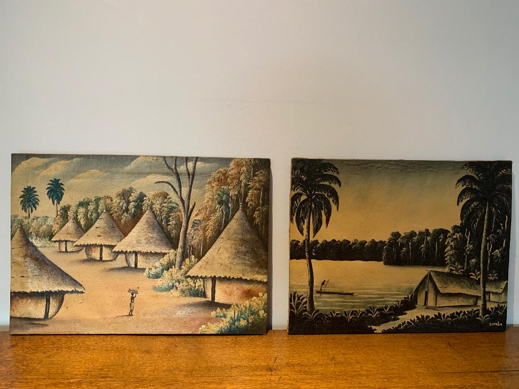 Peintures congolaises, Enlèvement ou Envoi