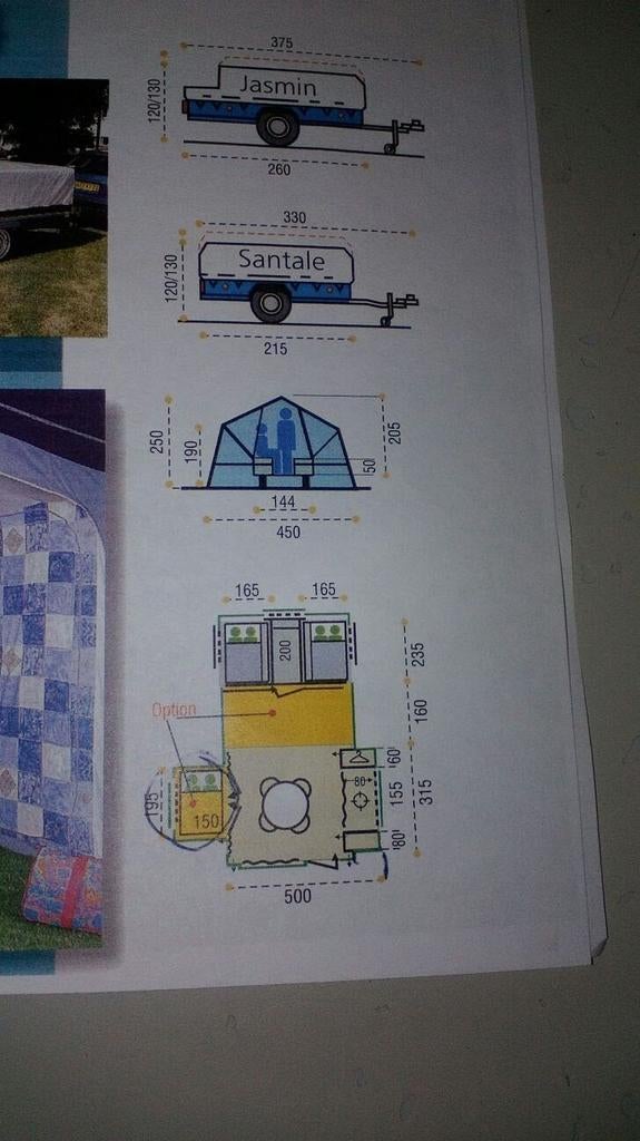 Vouwwagen raclet Jasmin van jaar 2004, Présent, Raclet, Enlèvement, Plus de 6
