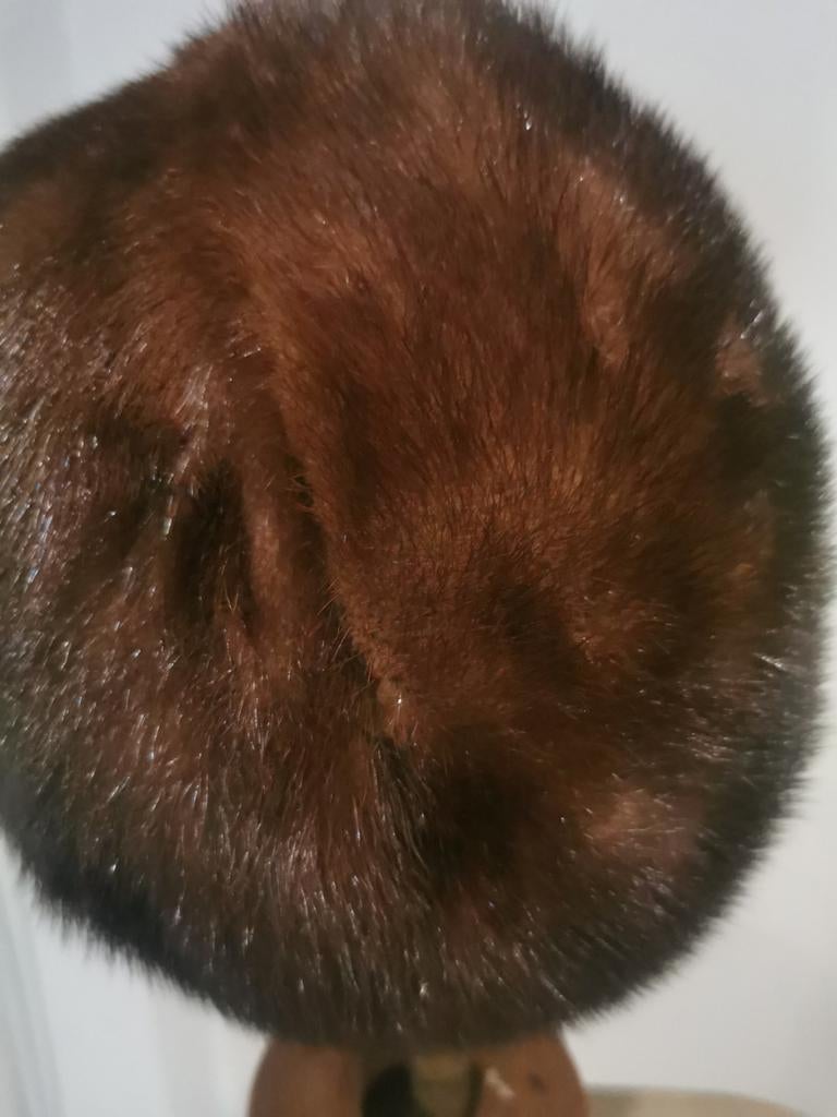 Toque vintage en vison véritable brun, Vêtements | Femmes, Chapeaux & Casquettes, Enlèvement ou Envoi