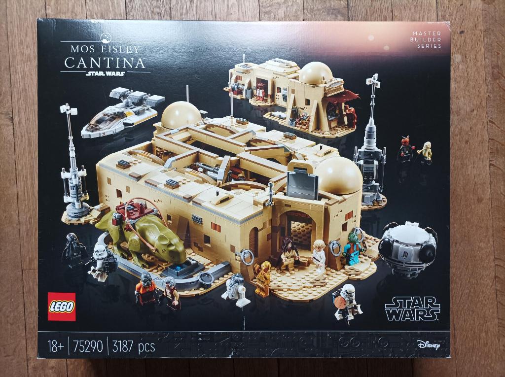 Lego 75290 Star Wars Mos Eisley Cantina nieuw verzegeld, Ophalen of Verzenden, Nieuw, Complete set, Lego