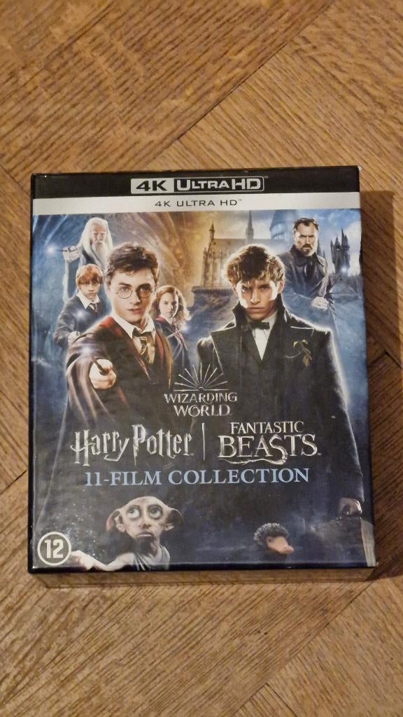 4K Blu-ray-boxset „Harry Potter + Fantastic Beasts”, Cd's en Dvd's, Blu-ray, Ophalen of Verzenden, Zo goed als nieuw, Boxset