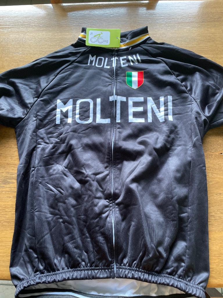 Molteni wielertruitje nieuw XL, Fietsen en Brommers, Fietsaccessoires | Fietskleding, Ophalen, XL