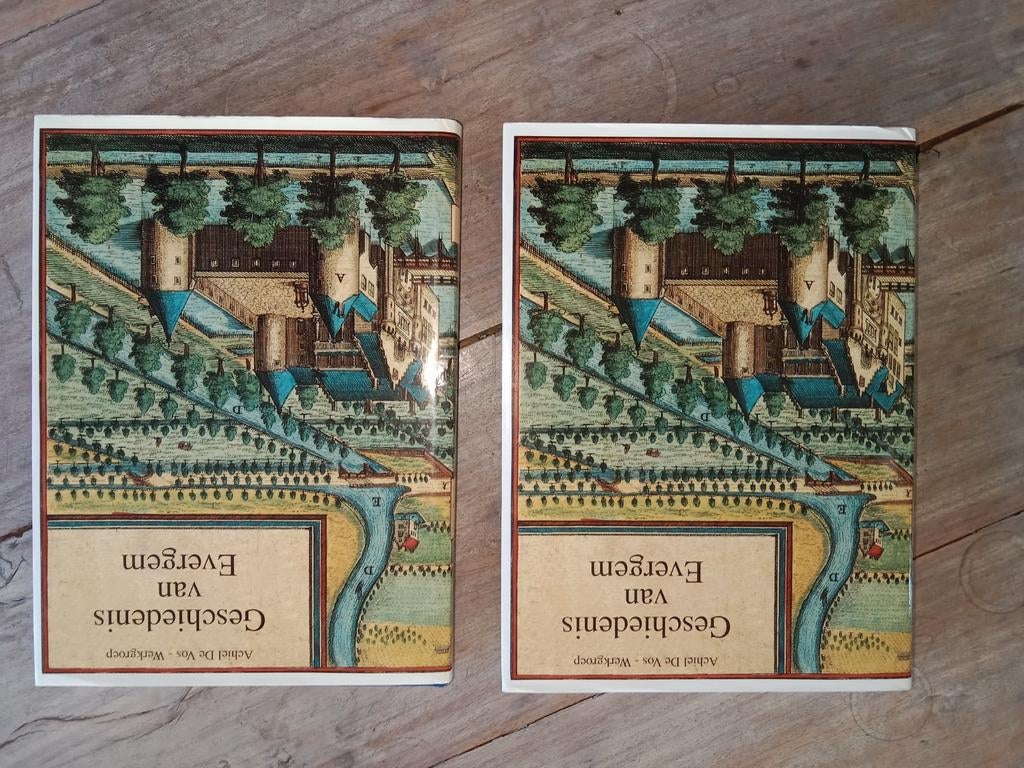 De geschiedenis van Evergem, deel 1 en deel 2 perfecte staat, Boeken, Ophalen of Verzenden