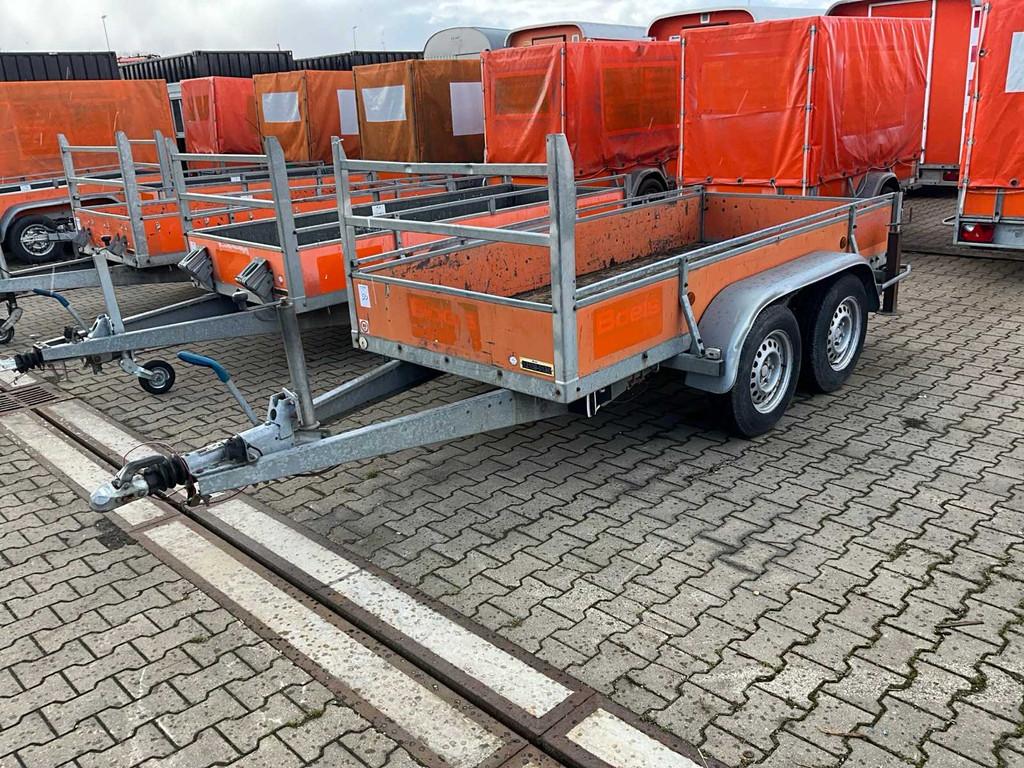 2012 Atec VD27G Dubbelas aanhangwagen, Gebruikt