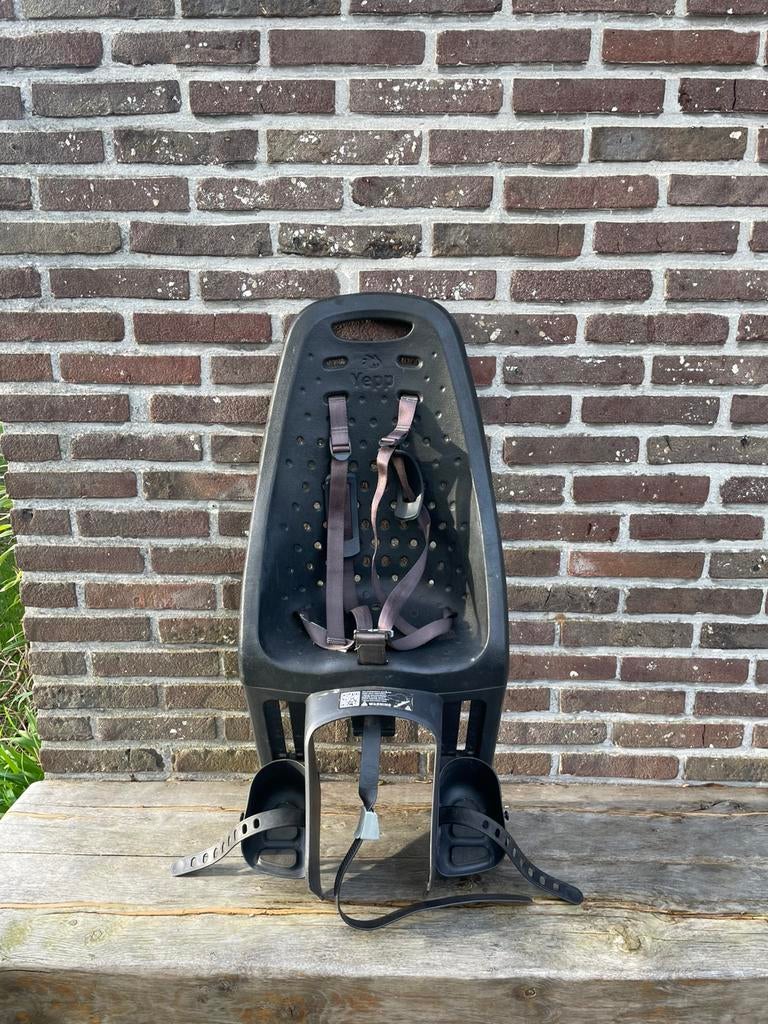 Fiets kinderstoel YEPP zwart, Achterzitje, Gebruikt, Yepp (Thule), Ophalen