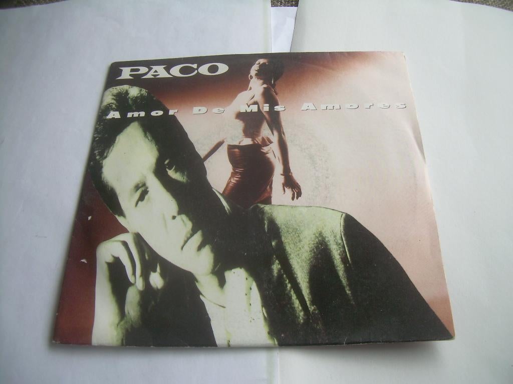 45 T SINGLE - Paco - Amor De Mis Amores, Enlèvement ou Envoi, Single, Comme neuf, Pop