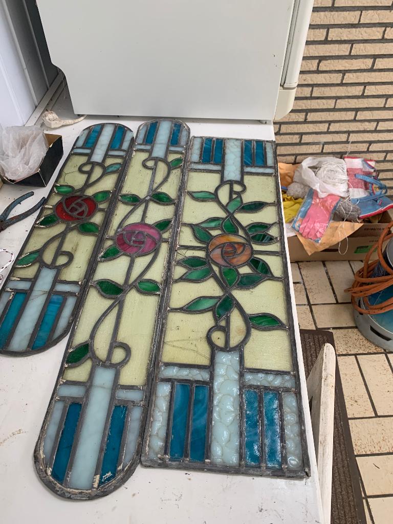 Vitrail art déco, Enlèvement