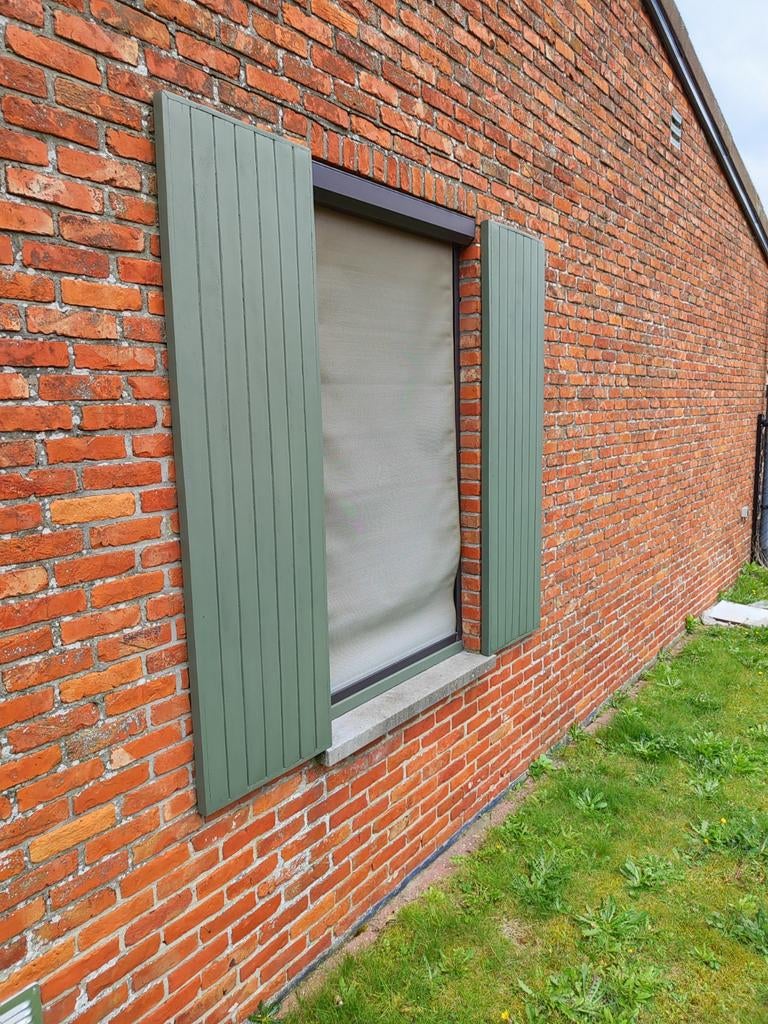 12 volets et volets en bois tropical, Bricolage & Construction, Enlèvement