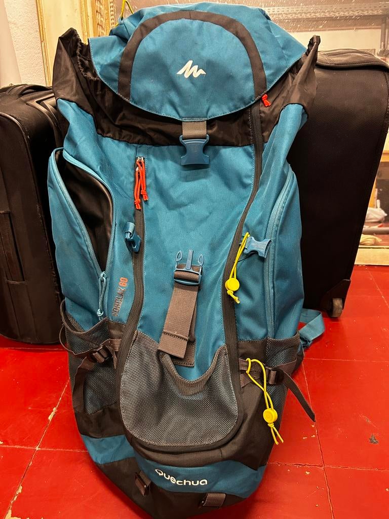 Quechua Forclaz 60L sac à dos, Sport en Fitness, Bergsport en Wandelen, Ophalen, Gebruikt, Rugzak