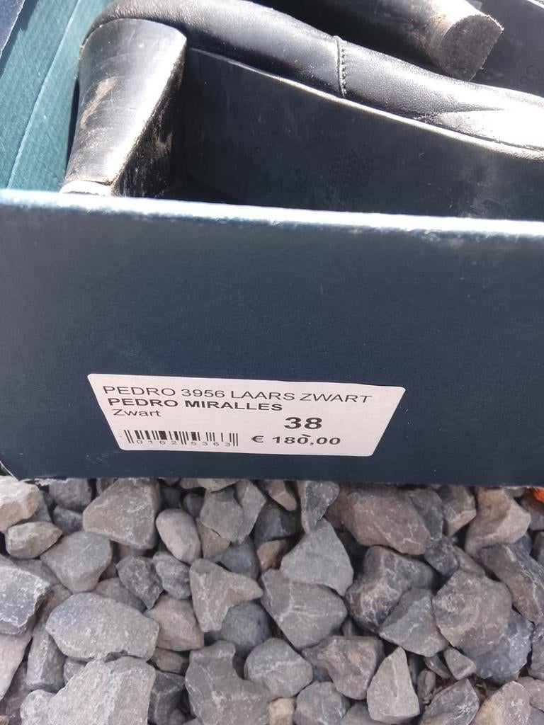 Lange laarzen met fijne hak Pedro miralles/ met schade, Ophalen