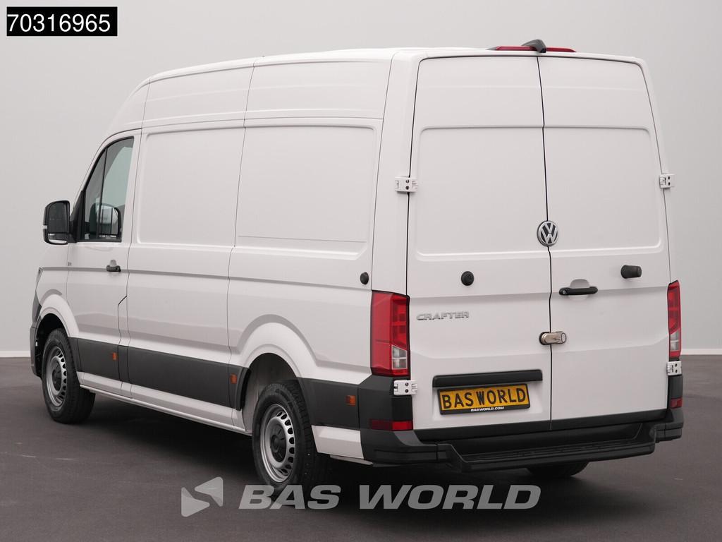 Volkswagen Crafter 140pk L3H3 Airco Camera Euro6 L2H2 Airco, Auto's, Start-stop-systeem, Stof, Gebruikt, Euro 6