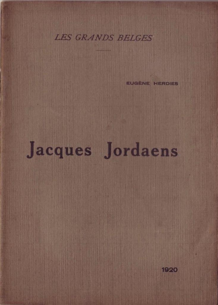 Eugène Herdies, Jacques Jordaens, Peinture et dessin, Enlèvement ou Envoi, Utilisé, Eugène Herdies