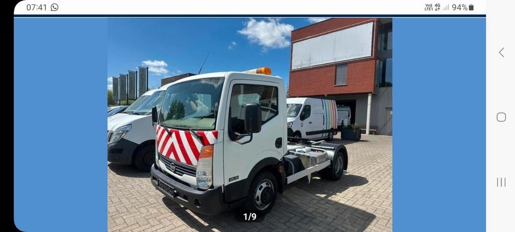 Chauffeur + be trekker, Ophalen