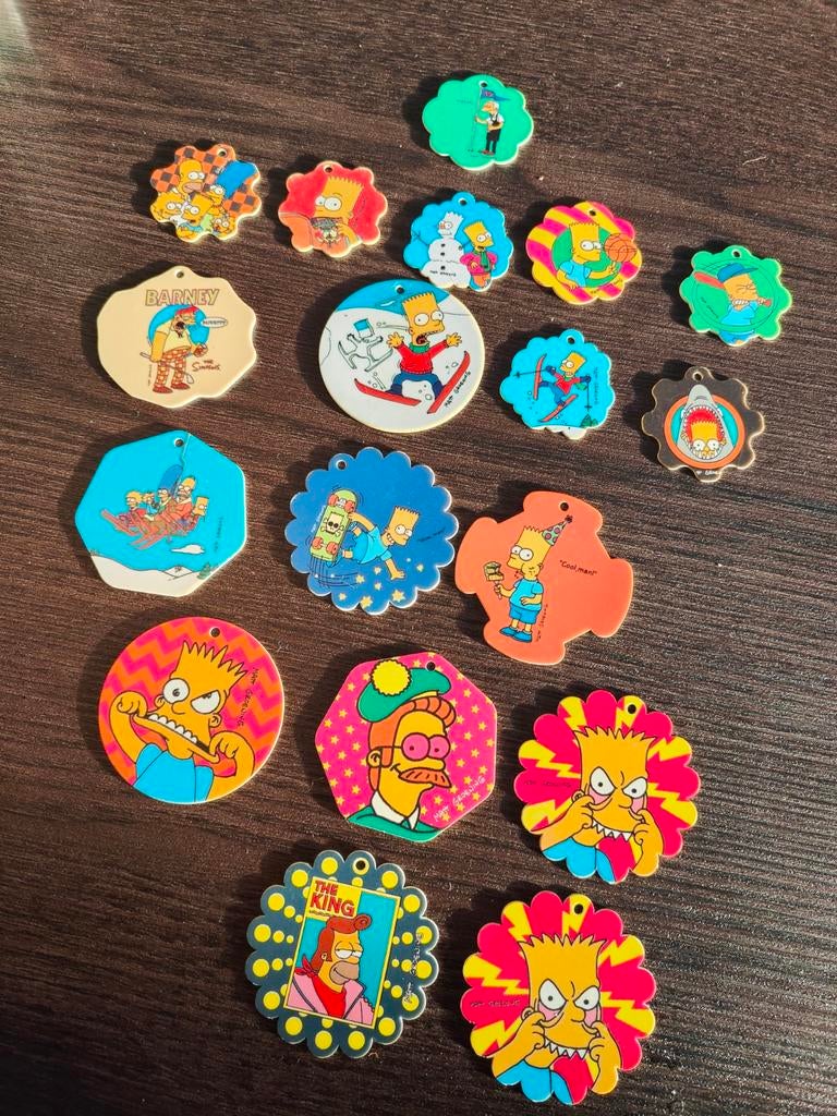 Simpsons flippo's, Verzamelen, Flippo's, Ophalen of Verzenden