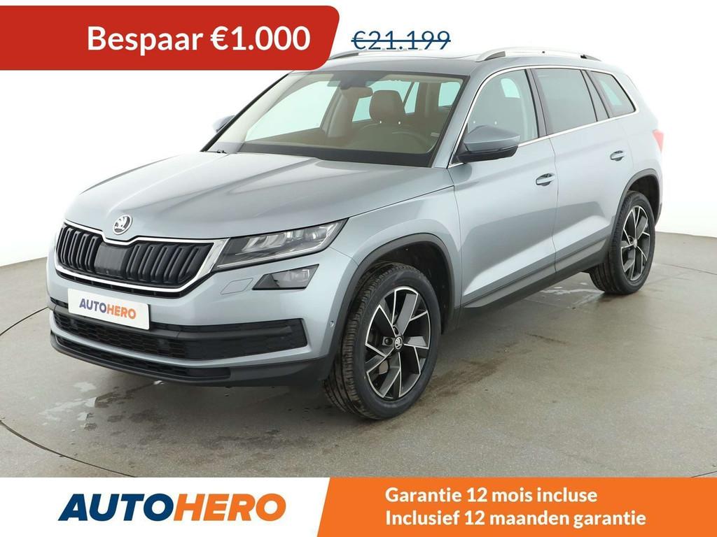 Skoda Kodiaq 1.5 TSI ACT Style (bj 2020, automaat), Auto's, USB, Leder, 5 zetels, 5 deurs