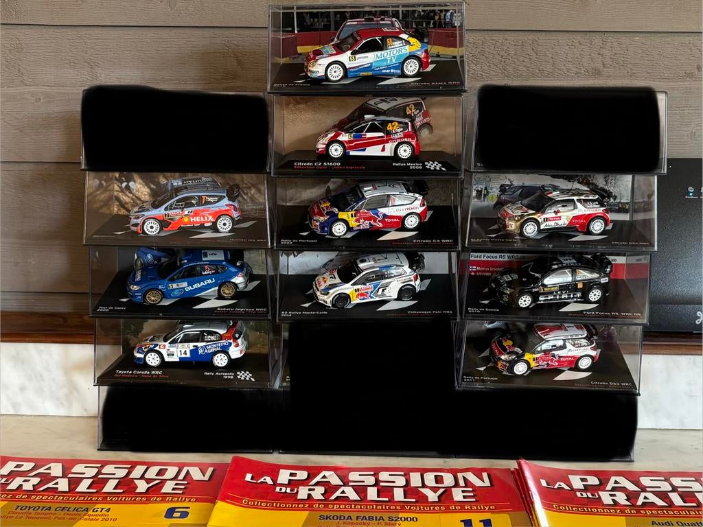 La Passion du Rallye - 9 voitures Altaya, Enlèvement ou Envoi, Comme neuf, Voiture