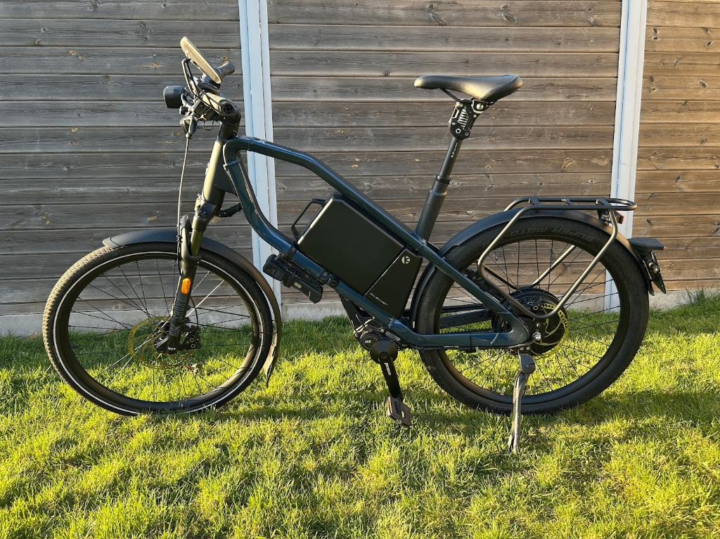 Klever X Speed 800W - Pinion 9 1200Wh - Magic blue - L frame, Fietsen en Brommers, Gebruikt, 50 km per accu of meer, 55 tot 59 cm