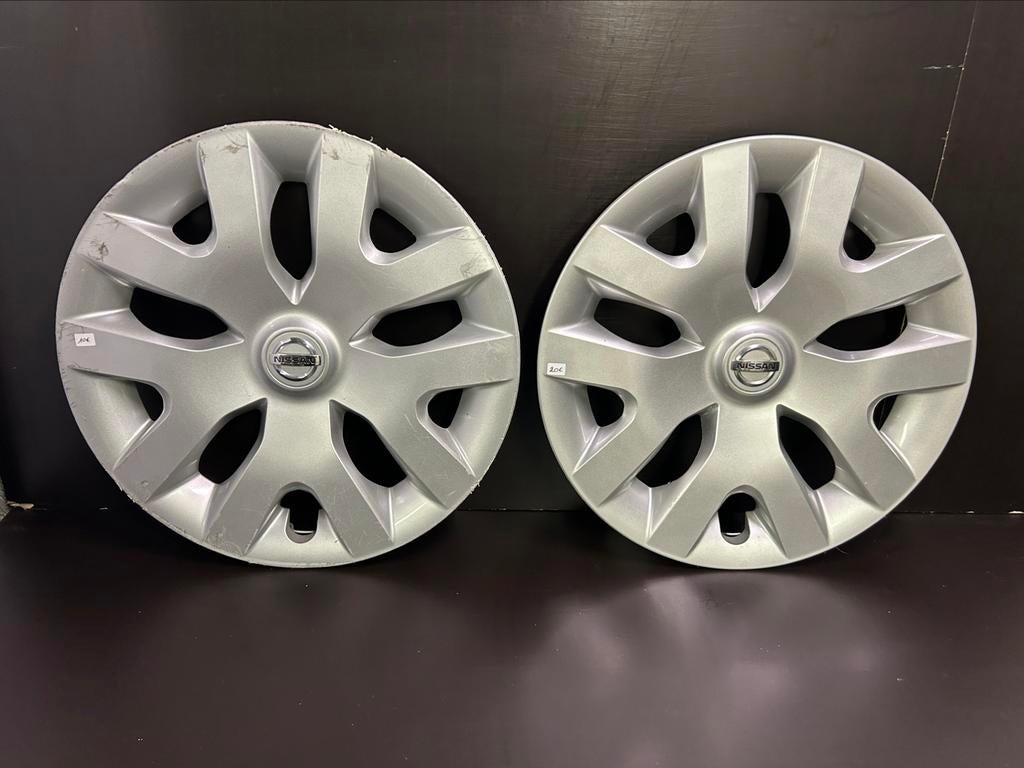 2 enjoliveurs Nissan juke qashqai note 16", Autos : Divers, Enjoliveurs, Utilisé