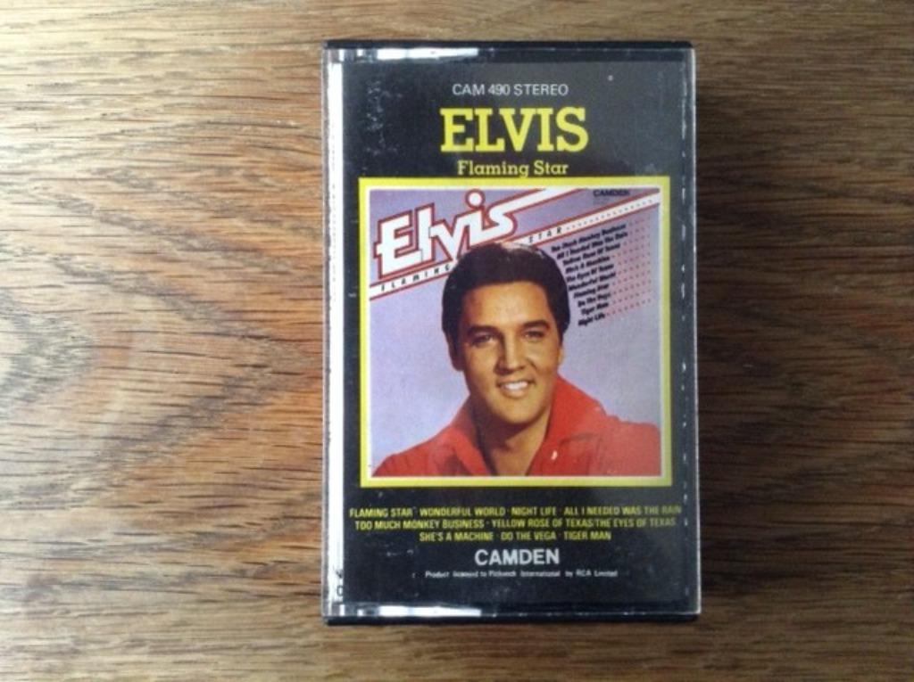 muziekcassette elvis presley, Cd's en Dvd's, Ophalen of Verzenden, Rock en Metal, 1 bandje, Origineel