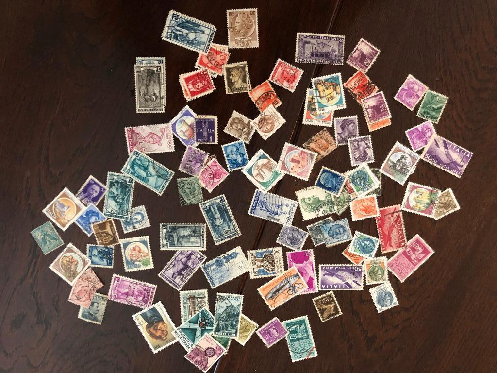 Postzegels Italie, Ophalen of Verzenden, Gestempeld