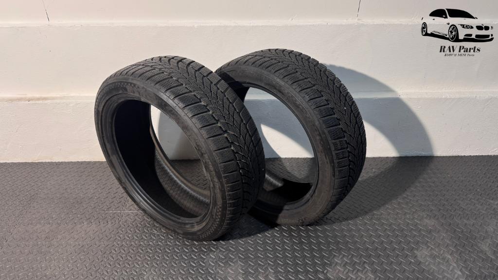 Pneus d'hiver Dunlop 205/45R17 88V, Autos : Pièces & Accessoires, Autres pièces automobiles, BMW, Mini, Utilisé, Enlèvement ou Envoi