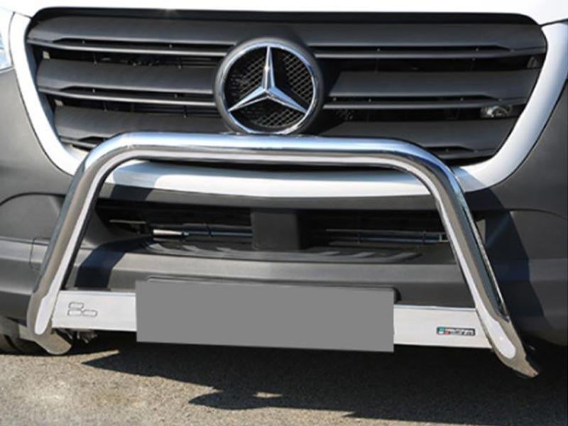 Bull Bar - Push Bar - Bullbar Mercedes Sprinter 2018 - 2025, Ophalen, Gebruikt