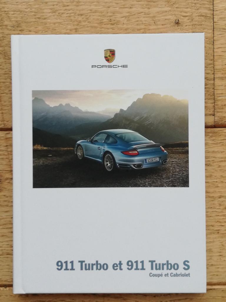 BROCHURE PORSCHE 911 TURBO EN TURBO S 2012 118 PAGINA'S IN H, Ophalen, Zo goed als nieuw, Porsche