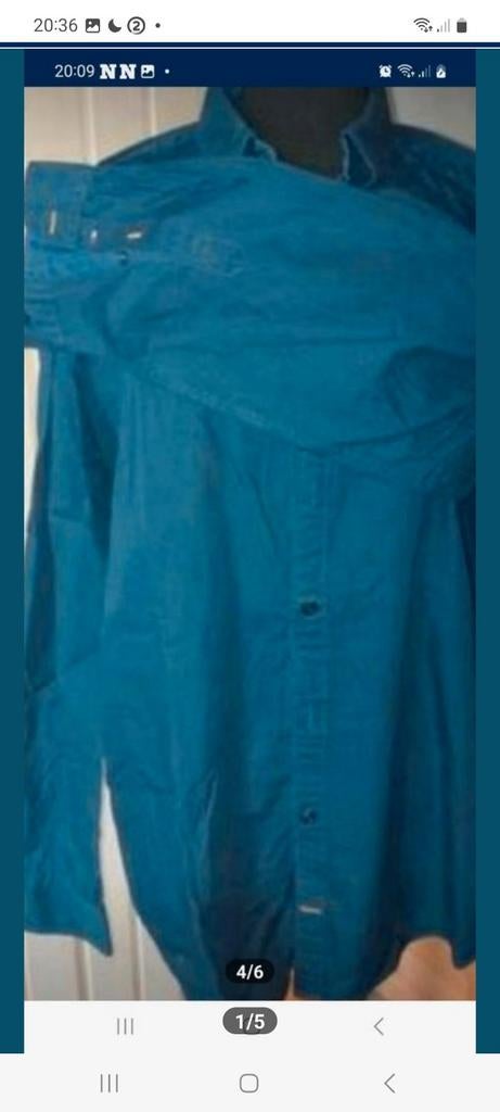 Chemise Tommy Hilfiger pour homme, Enlèvement ou Envoi, Comme neuf, Bleu