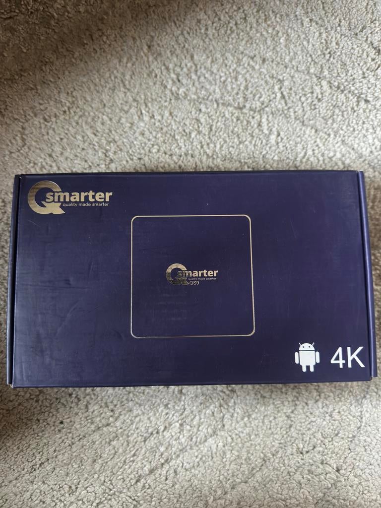 Qsmarter QS9 iptv mediaspeler NIEUW in doos, Enlèvement, Comme neuf