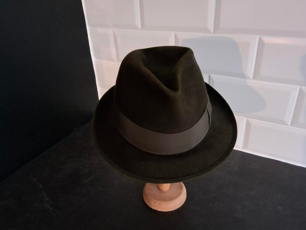 Bonnet Borsalino, Borsalino, Enlèvement ou Envoi, Porté, 57 cm (M, 7⅛ pouces) ou moins