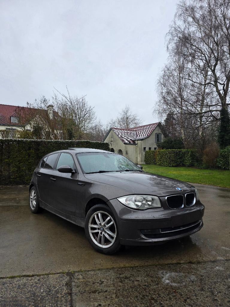 BMW 1- Serie -116i - Gekeurd - Elektrich schuifdak - Leder, Autos, Cuir, Achat, Boîte manuelle, Autres couleurs