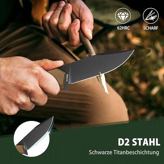 Survivalmes | bushcraft mes | jachtmes | GRATIS LEVERING, -, Verzenden, -, Nieuw