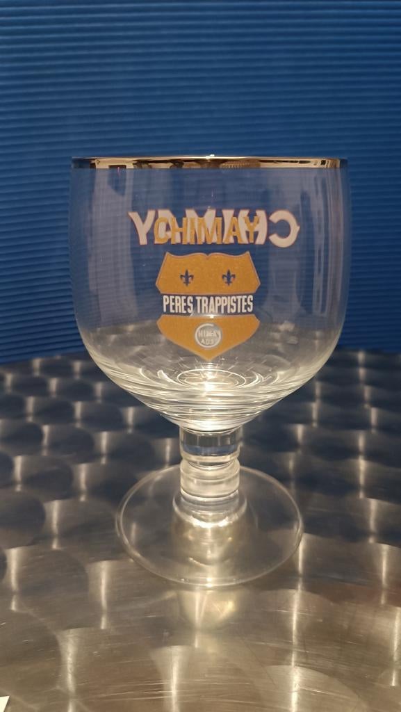 Verre Chimay 33cl pères trappistes Chimay doré, Enlèvement ou Envoi, Comme neuf