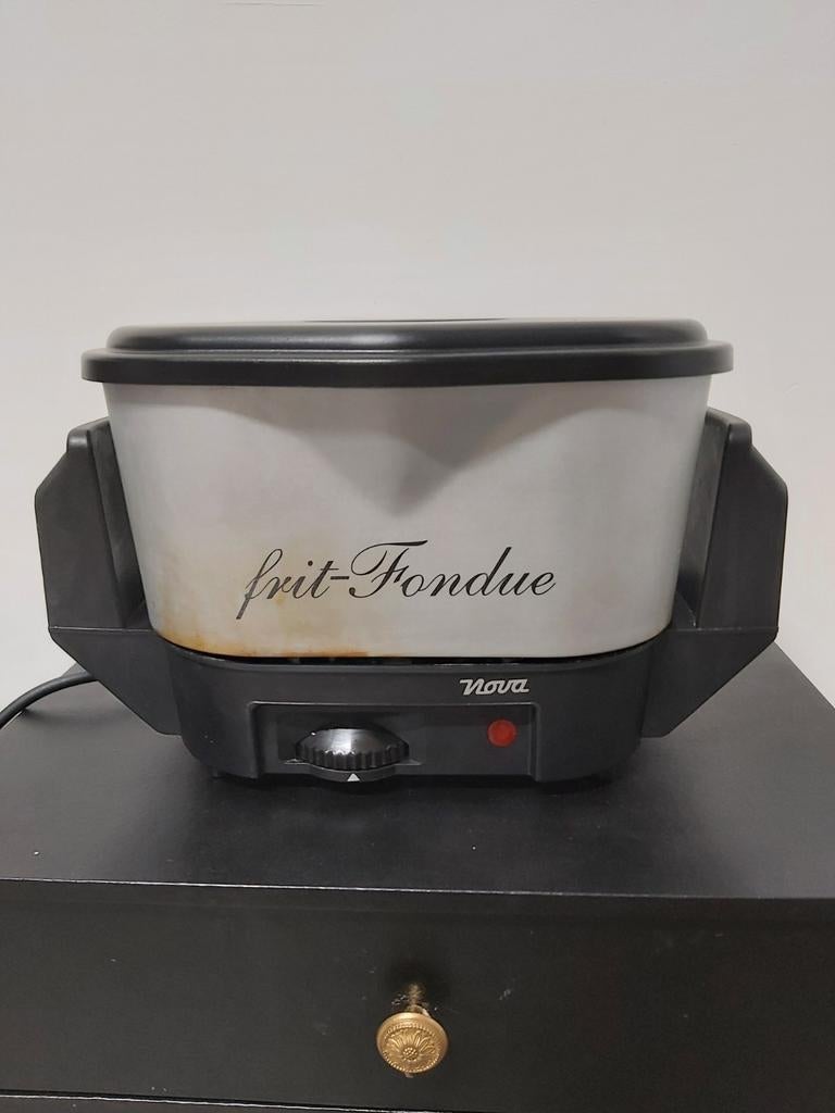 Retro Nova friteuse/fondue, Ophalen of Verzenden, Gebruikt