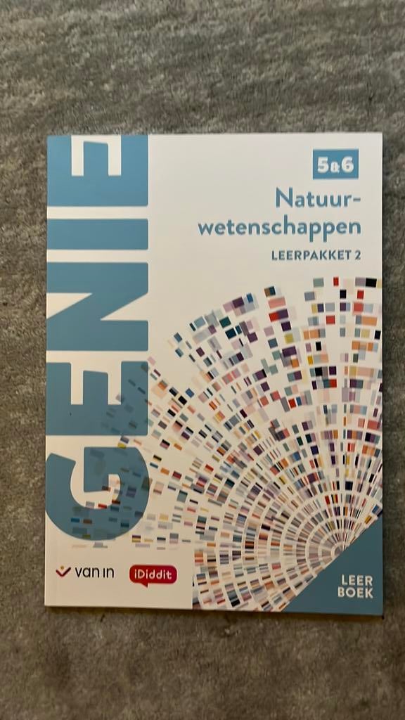 Genie Natuurwetenschappen 5-6 leerpakket 2 leerboek startbun, Boeken, Ophalen, Zo goed als nieuw, Natuurkunde