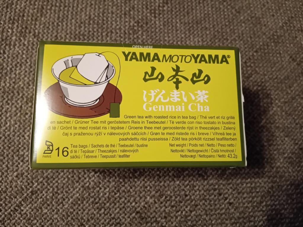 14 theezakjes Genmai Cha (Japans), Hobby en Vrije tijd, Theezakjes, Ophalen of Verzenden, Theezakje(s)
