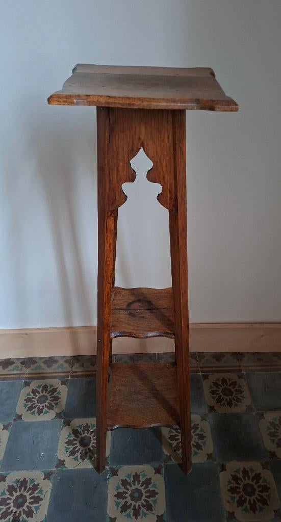 Oud eikenhouten harnas, Ophalen