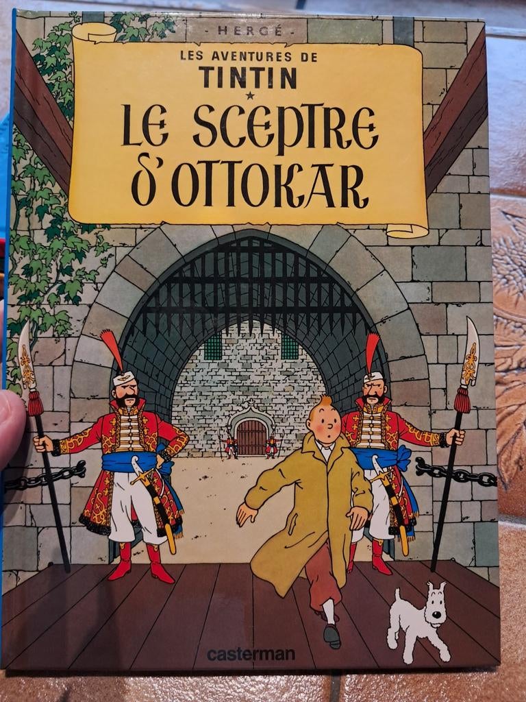 Le sceptre d'Ottokar - Tintin - Hergé, Livres, Une BD, Enlèvement ou Envoi, Comme neuf, Hergé