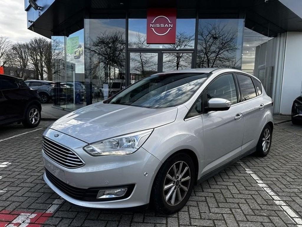 Ford C-Max EcoBoost Titanium, Argent ou Gris, Achat, Boîte manuelle, Noir