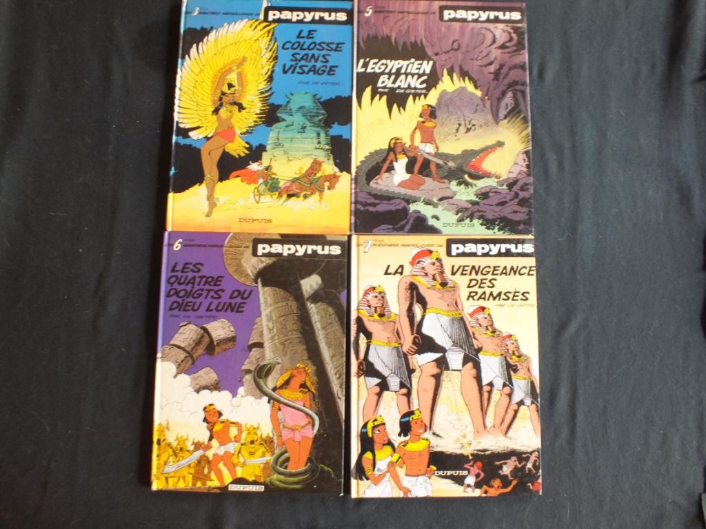 PAPYRUS (24 ALBUMS / 11 EO)              EDITIONS DUPUIS, Série complète ou Série, Enlèvement ou Envoi, Comme neuf, DE GIETER