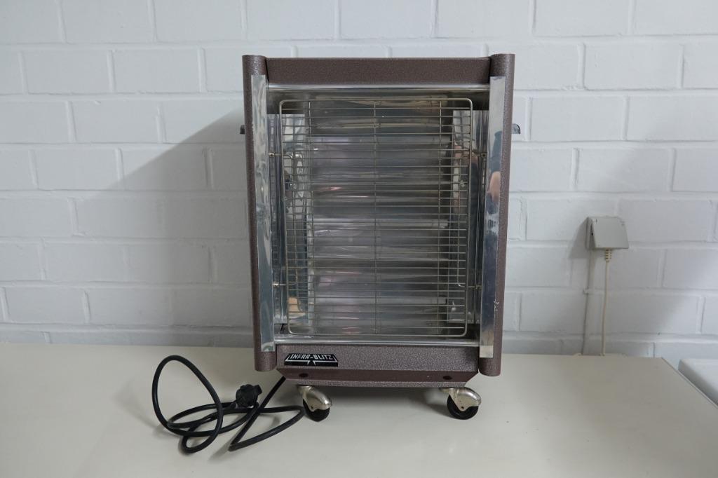 bijverwarming Infrablitz, Ophalen, Gebruikt