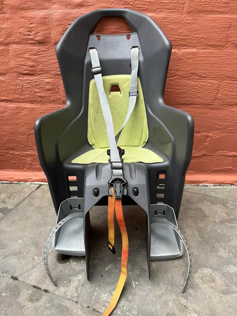 Siège de vélo arrière Polisport, Enlèvement, Utilisé, Siège arrière, Repose-pieds