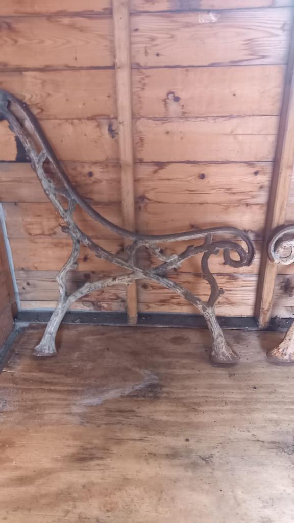 gietijzeren zijkanten voor tuinbank - bieden vanaf 75€, Enlèvement, Utilisé, Autres matériaux