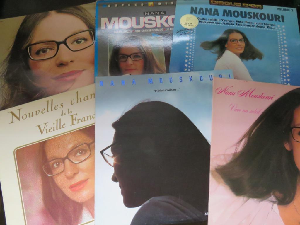 LOT 21 x LP VINYL / NANA MOUSKOURI 33 TOURS, CD & DVD, Enlèvement ou Envoi, Utilisé, 12 pouces