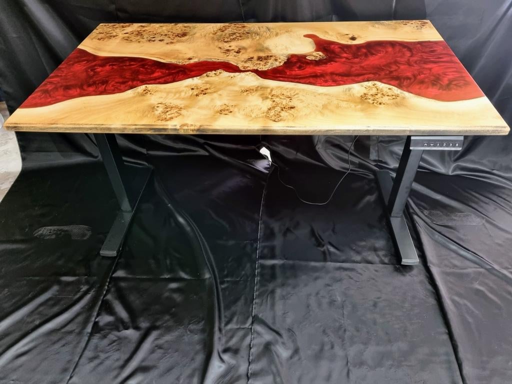 Loupe de mappa unique avec époxy bureau réglable, Enlèvement, Électrique, Neuf