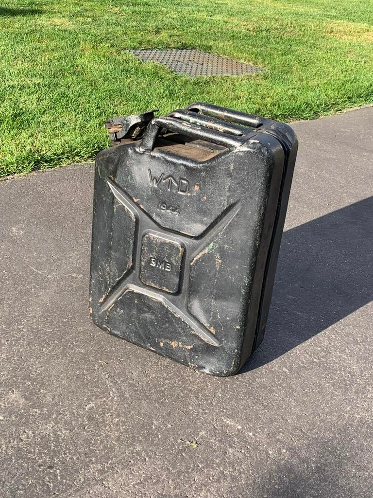 Jerrycan einde tweede wereldoorlog, Collections, Objets militaires | Général, Enlèvement, Armée de terre
