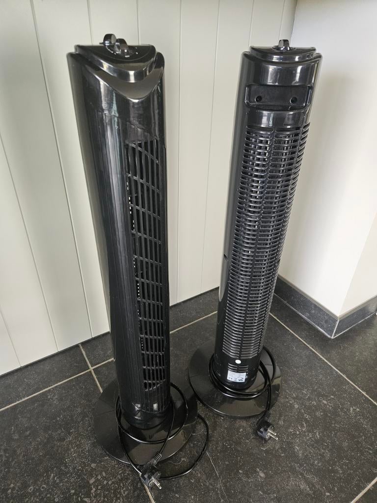 2x toren ventilator, Ophalen, Zo goed als nieuw